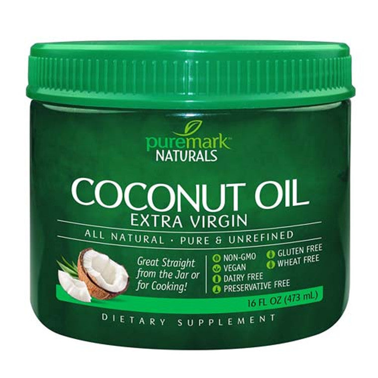 Puremark Naturals Olio di Cocco Extravergine 454 g Puro