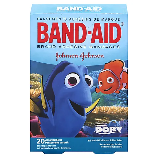 Band-Aid Finding Dory cerotti assortiti 20 pezzi bambini