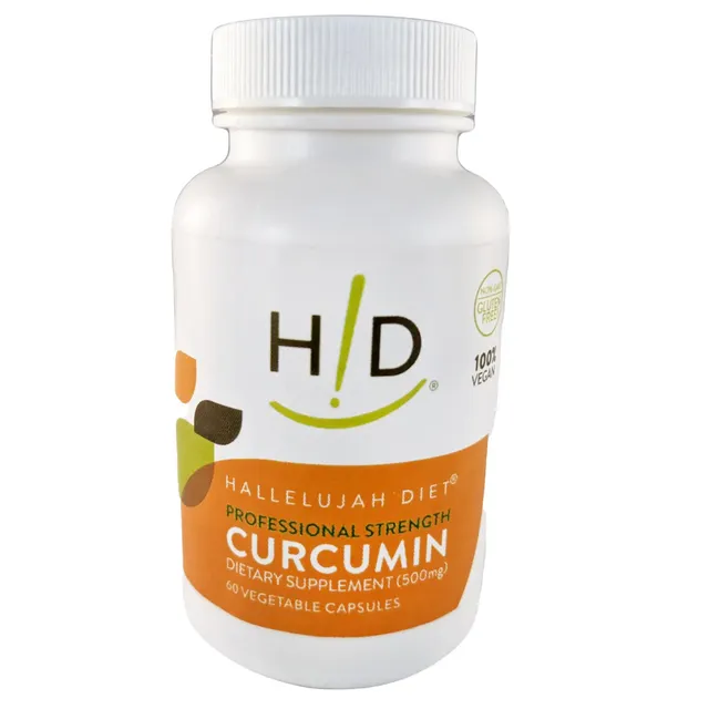 Hallelujah Diet Professional Strength Curcumin integratore  curcuma