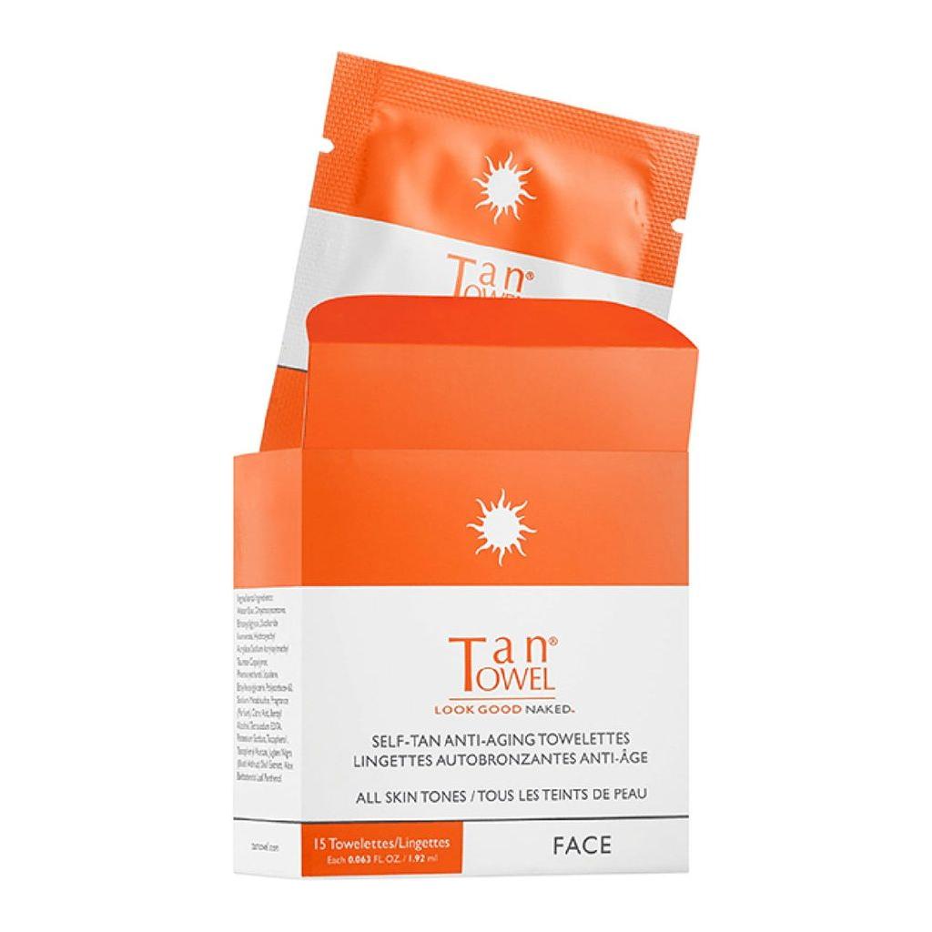 Tan Towel Face salviette autoabbronzanti viso 15 pezzi