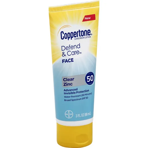 Coppertone Defend & Care Crema Solare Viso SPF50