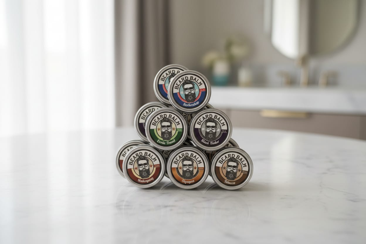 Wet Shaving Products Beard Balm balsamo barba set 6 profumazioni