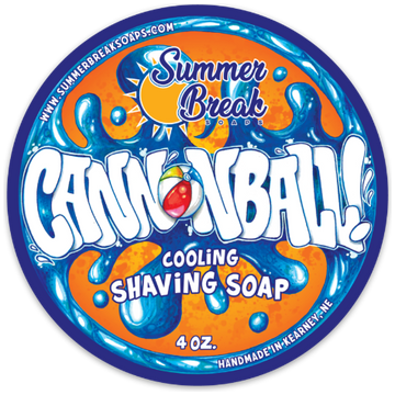 Summer Break Cannonball sapone da barba 4oz ananas