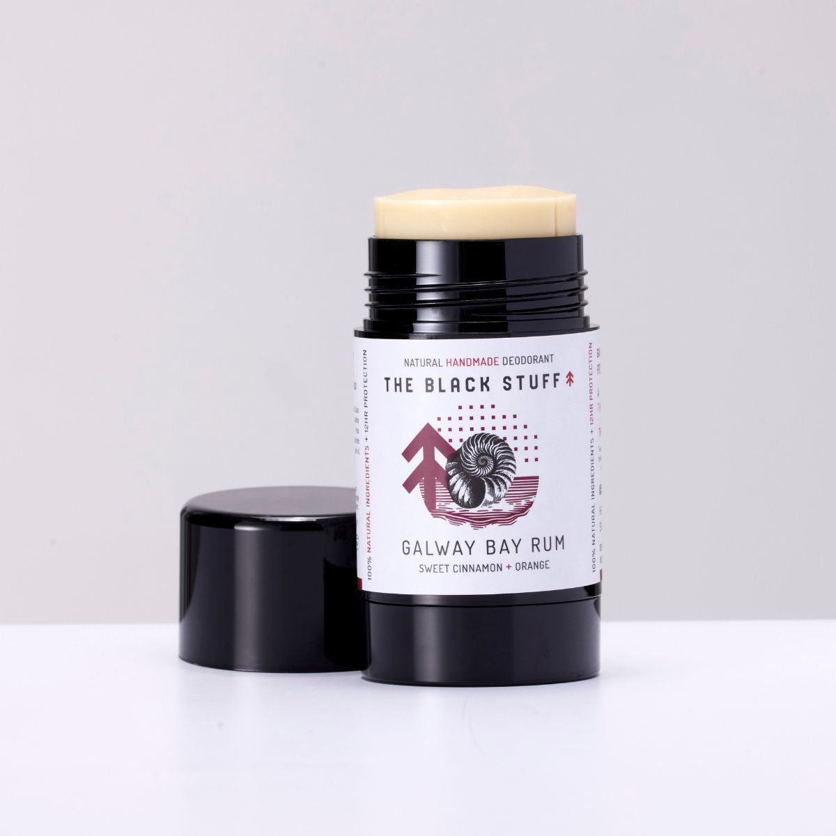 The Black Stuff Galway Bay Rum deodorante naturale uomo