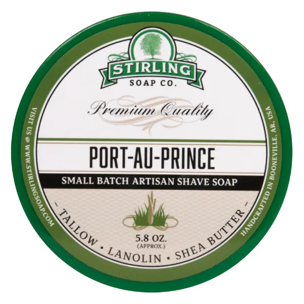 Stirling Port-au-Prince Sapone da Barba Vetiver 164 g