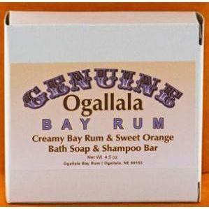 Ogallala Bay Rum Sweet Orange saponetta shampoo solido 127 g