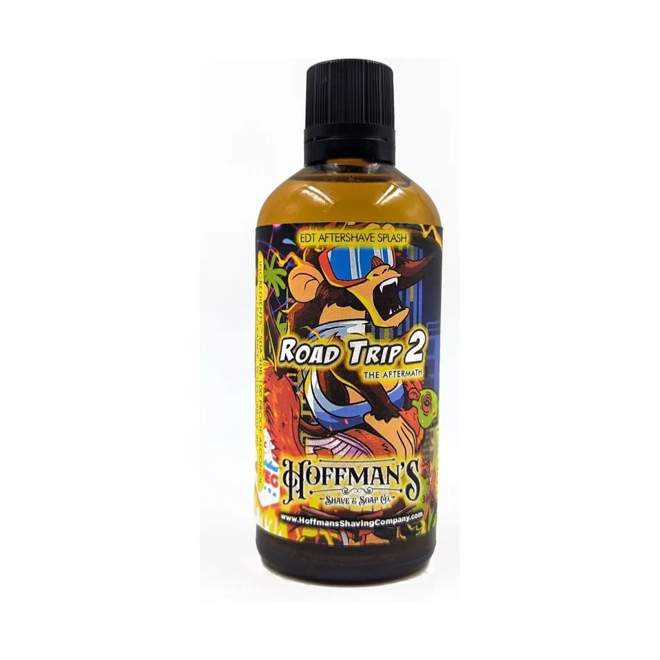 Hoffman's Road Trip 2 Aftershave Splash Uomo 3,3 oz rum
