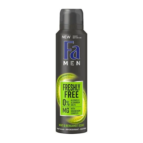 Fa Uomo Deodorante Spray Menta Bergamotto 150 ml 48h