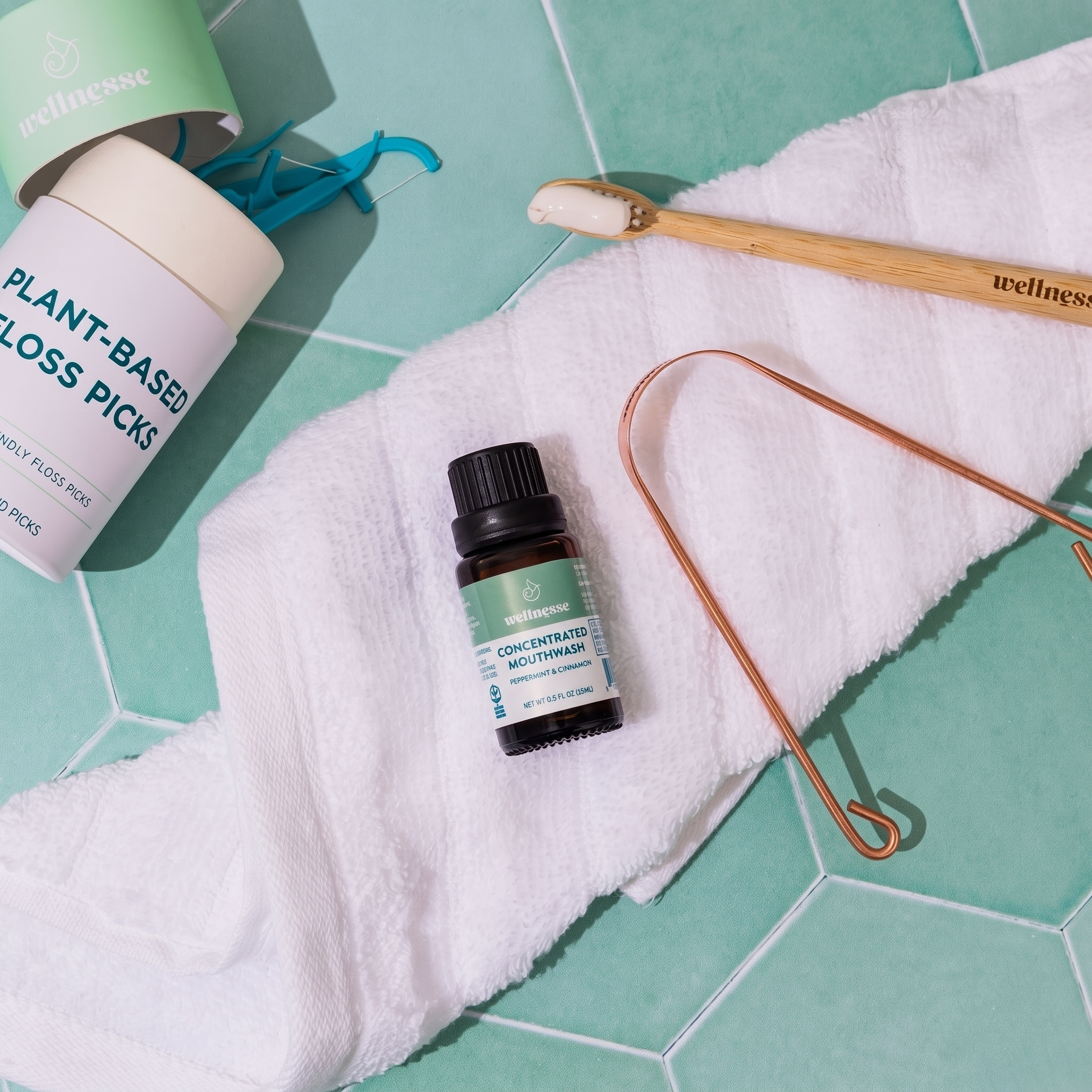 Wellnesse Concentrated Collutorio Concentrato Menta Oli Essenziali