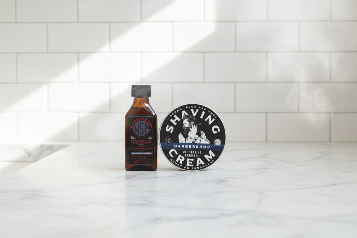 Wet Shaving Products Barbershop crema da barba vasetto 7.44 oz vegana