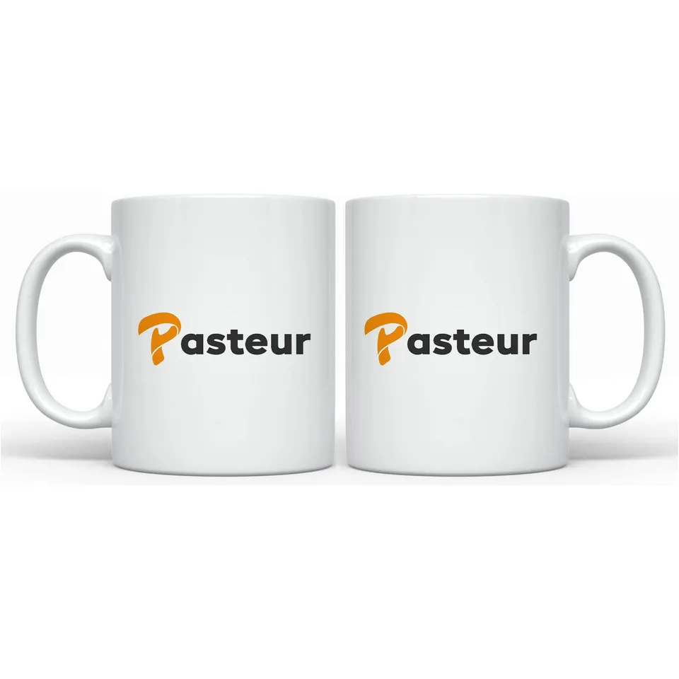 Pasteur Signature Edition tazza in ceramica bianca 325ml
