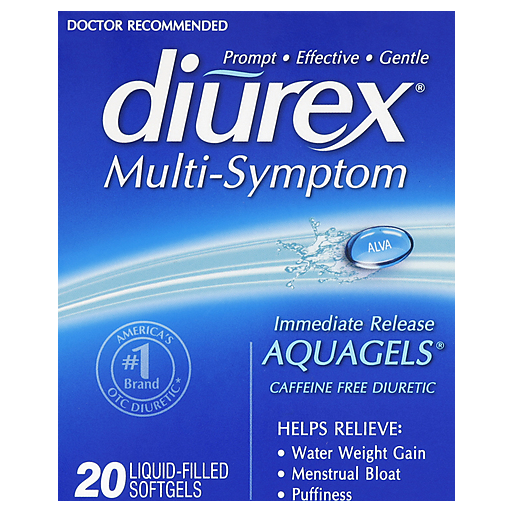 Diurex Aquagels Diuretico Softgel senza Caffeina