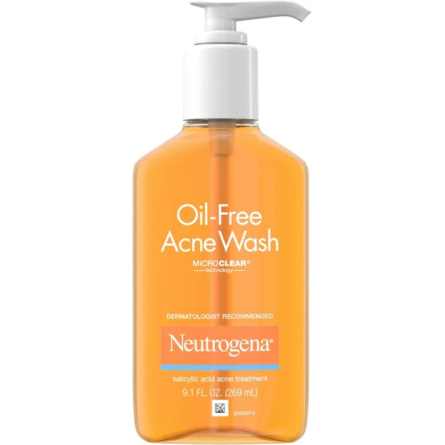 Neutrogena Oil-Free Acne Wash detergente viso 9.1 fl oz