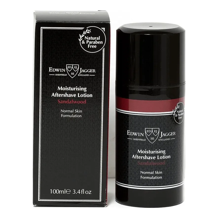 Edwin Jagger Sandalwood Lozione Dopobarba 100 ml Pelle Sensibile