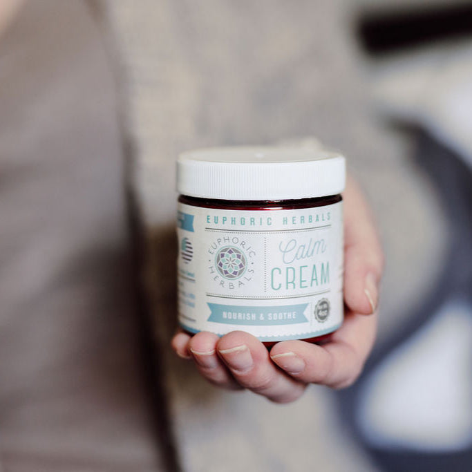 Euphoric Herbals Calm Cream Idratante 227 g Pelle Secca