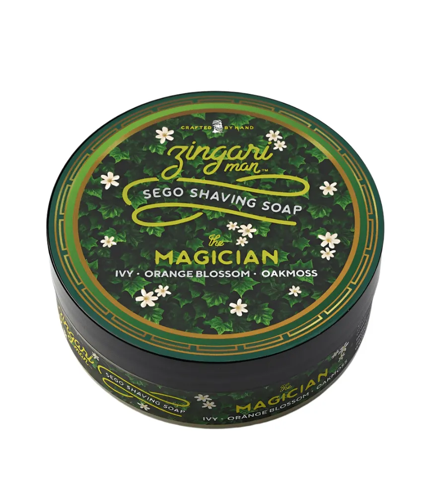 Zingari Man The Magician sapone da barba agrumi e vetiver