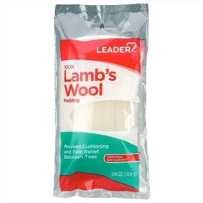 Leader lana di agnello protezione piedi 0.375 oz