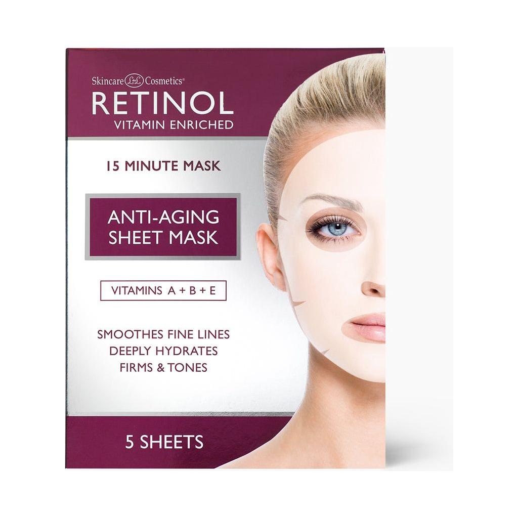 Pasteur Retinol Maschera viso antirughe 5 pezzi