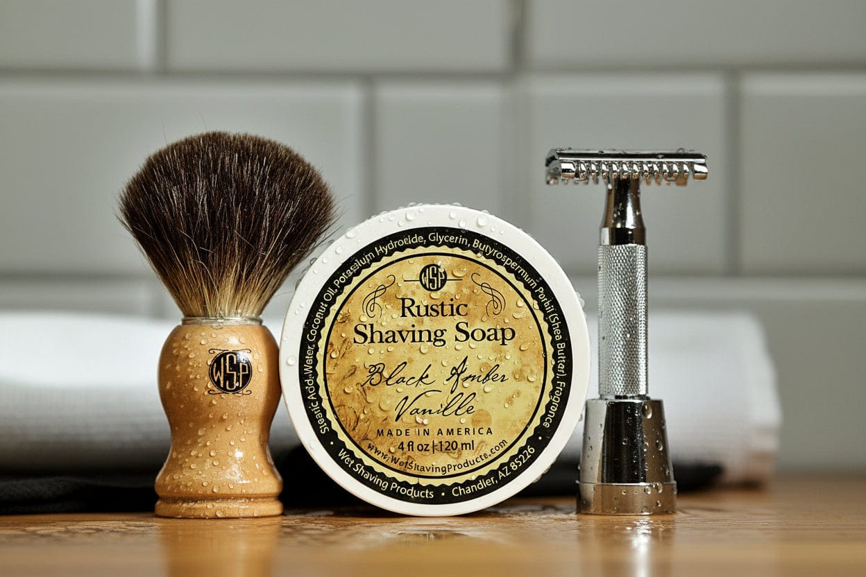 Wet Shaving Products Kits kit rasatura uomo Barbershop completo