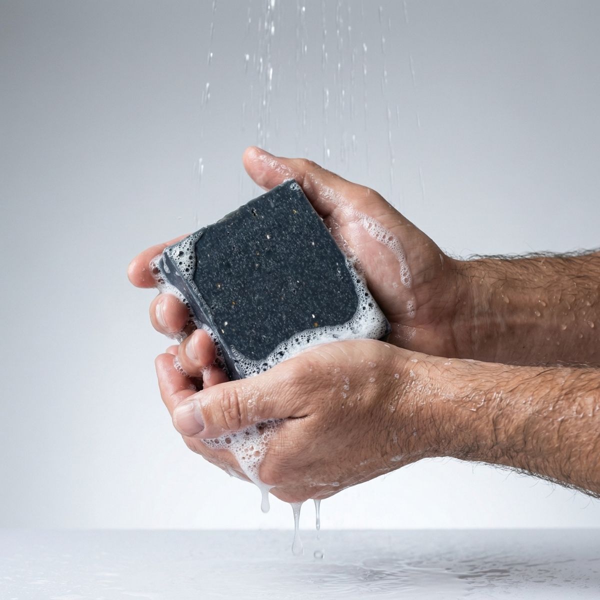 The Black Stuff Atlantic Pine Tar Sapone Uomo Scrub Pino Esfoliante