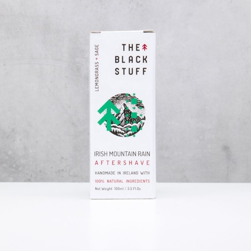 The Black Stuff Irish Mountain Rain dopobarba splash 100ml lenitivo