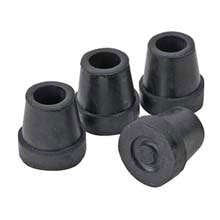 Duro-Med Quad puntale bastone 5/8" antiscivolo ammortizzato