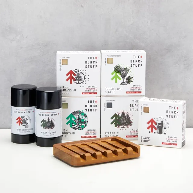 The Black Stuff Championship Edition set sapone uomo 6 pezzi