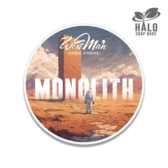 Westman Halo Monolith sapone da barba 120g balsamo abete