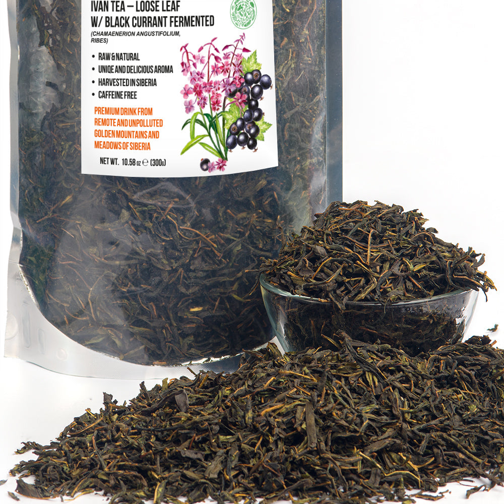 Siberian Green Ivan Tea tisana ribes nero 300 g