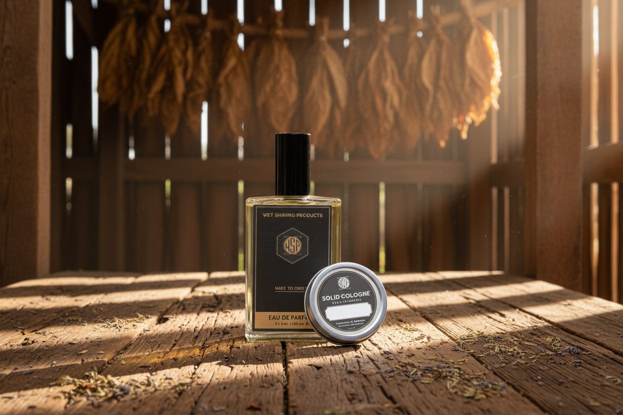 Wet Shaving Products Tobacco Eau de Parfum spray 100ml foglia di tabacco