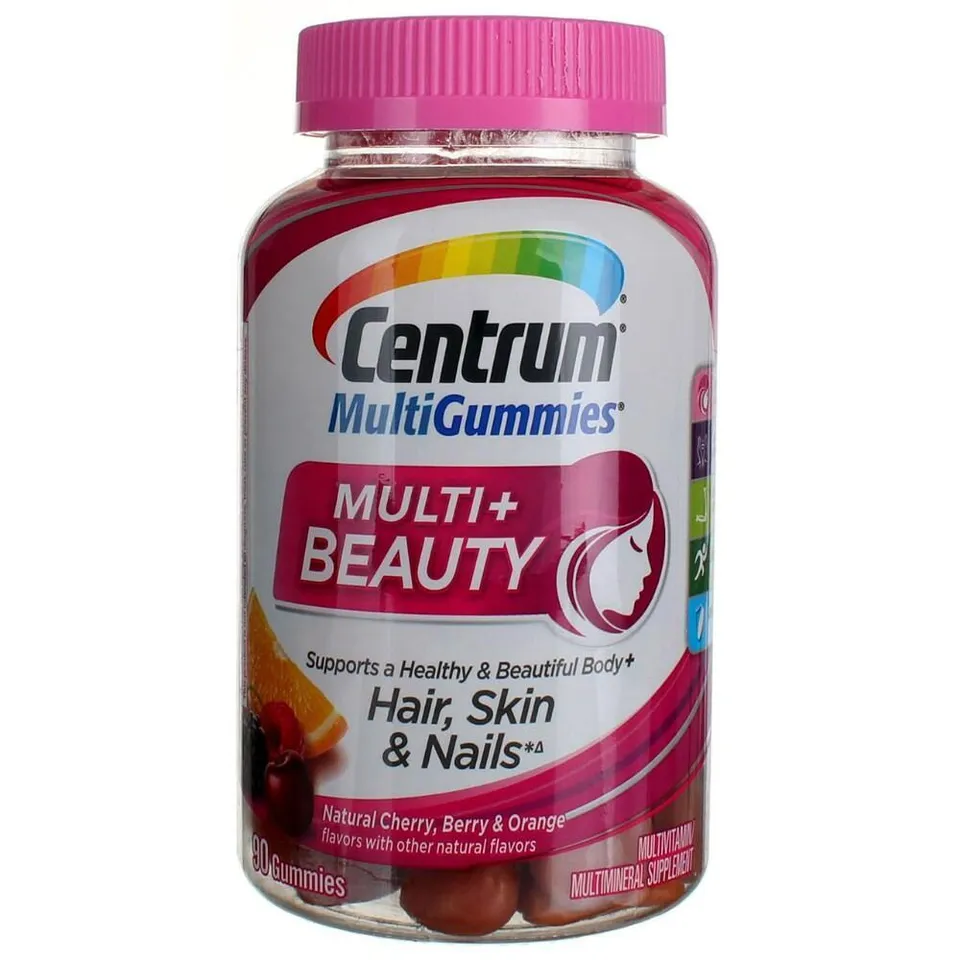 Centrum Beauty caramelle gommose ciliegia arancia 90 pezzi
