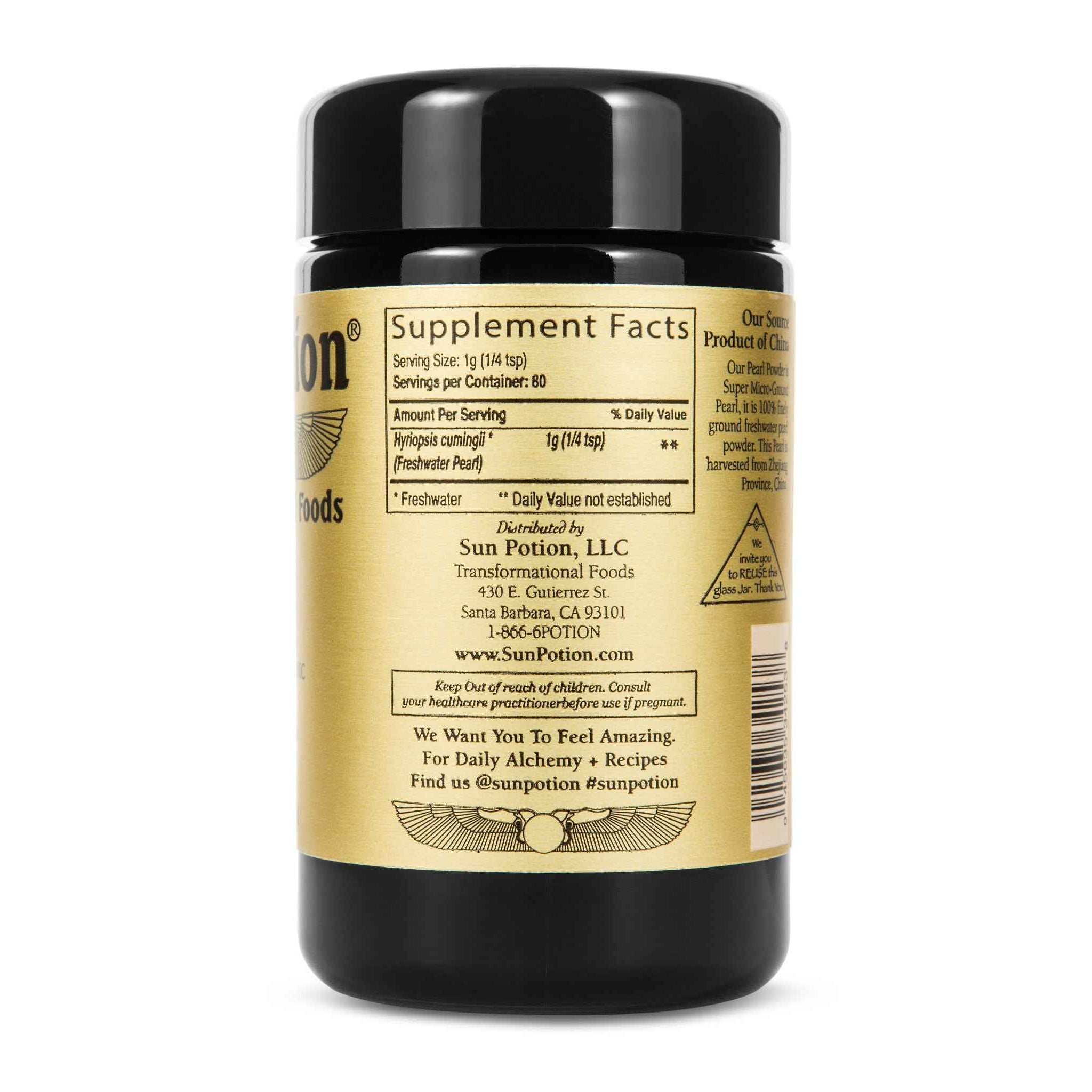 Sun Potion Pearl Powder polvere perla 80g barattolo acqua dolce
