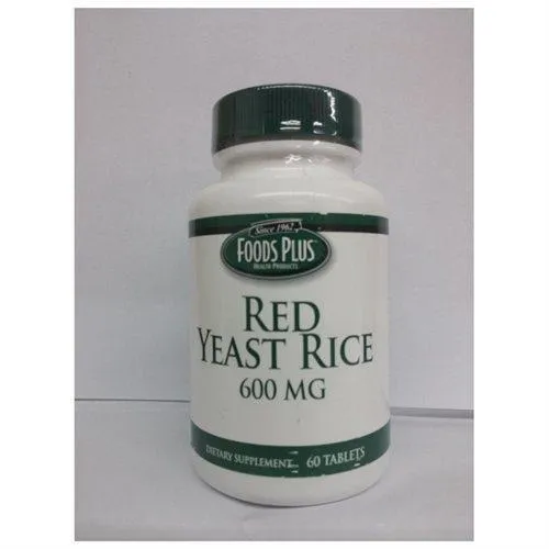 Foods Plus Riso Rosso 600 mg Compresse 60 pz Fermentato