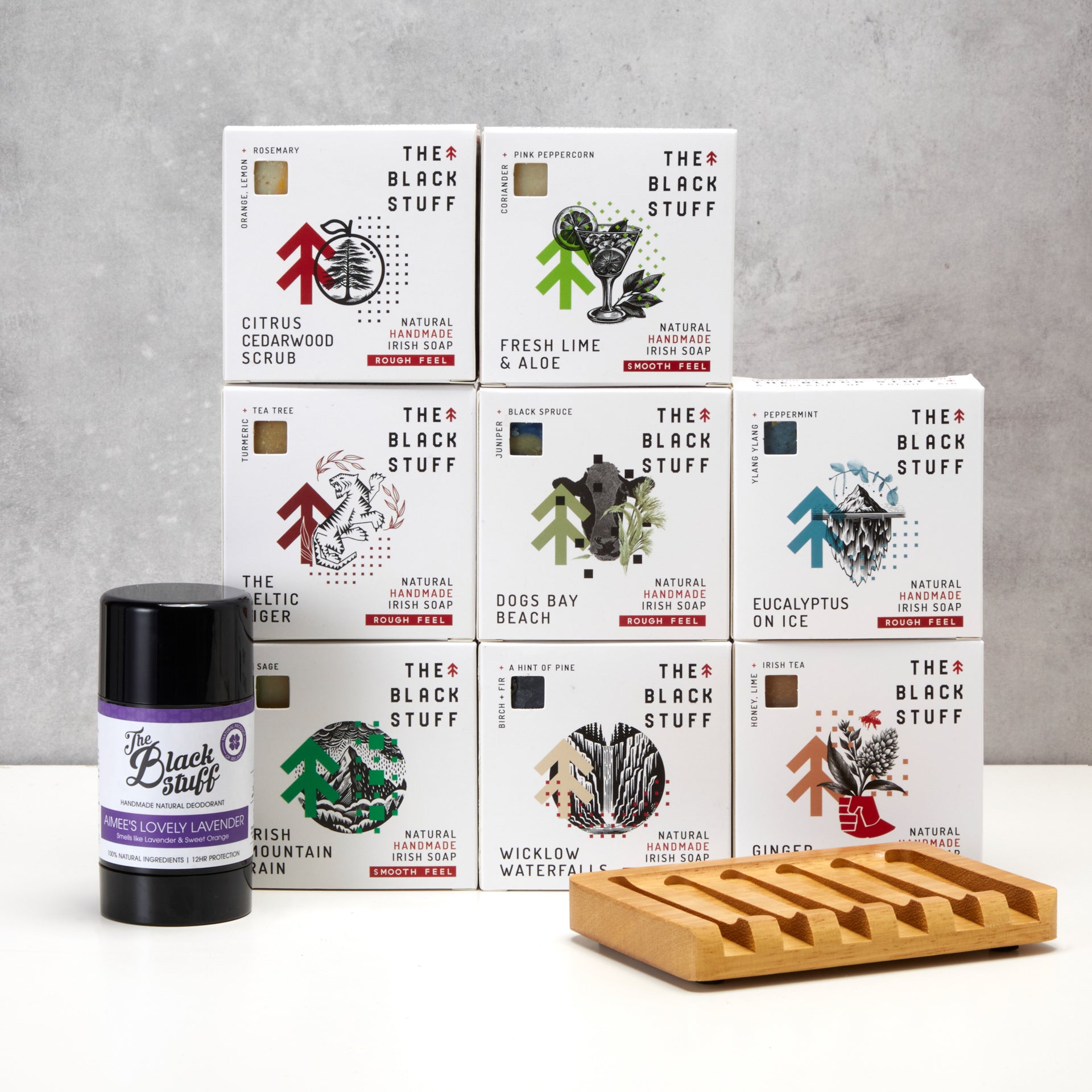 The Black Stuff Unisex Bundle saponetta uomo set misto