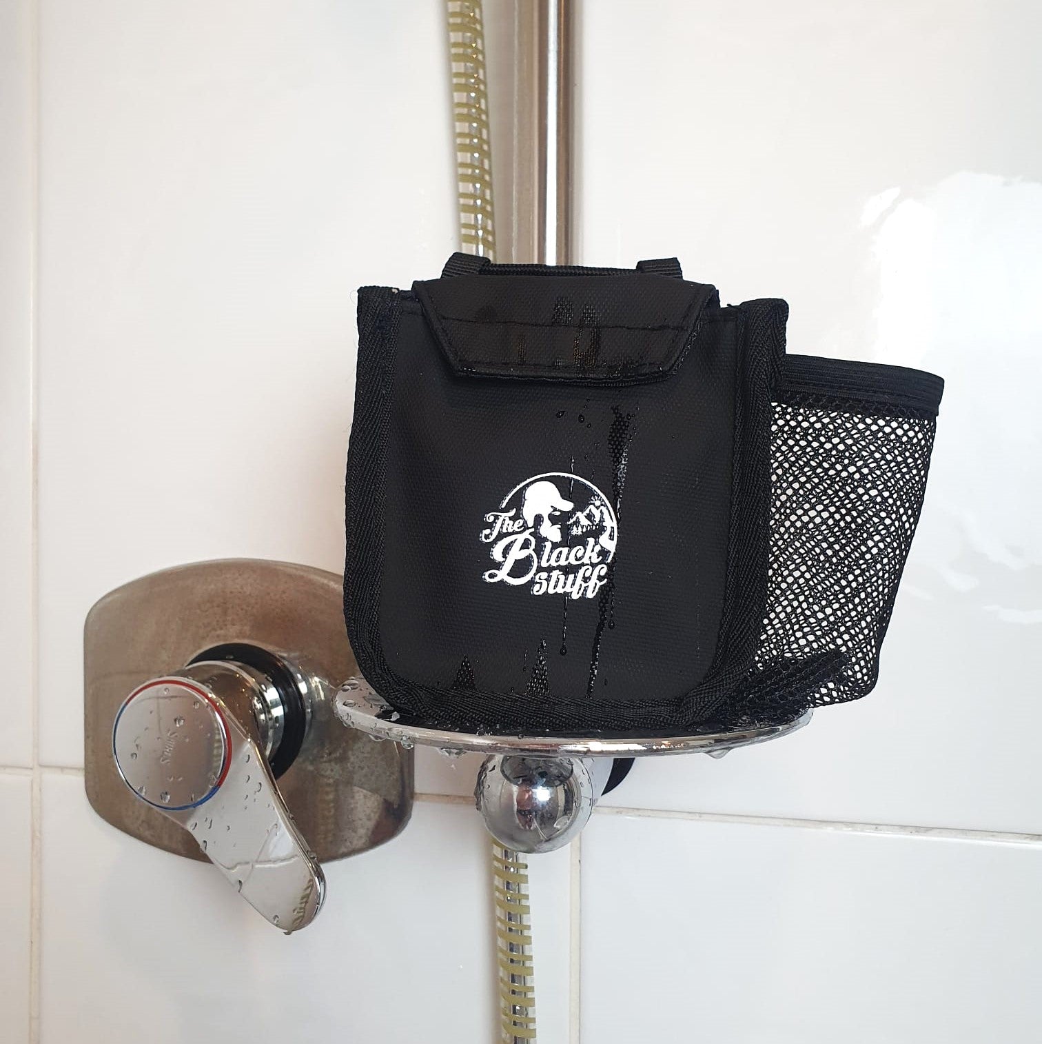 The Black Stuff Black Pack Sacca Porta Sapone Palestra