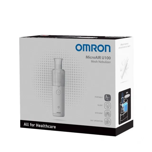 Omron NE-U100 MicroAir Nebulizzatore Portatile a Batteria
