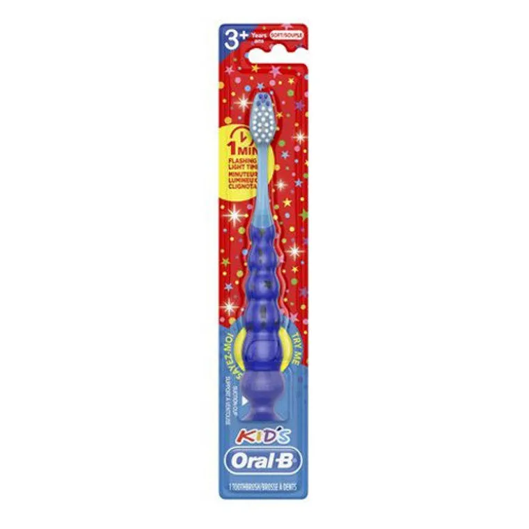 Oral-B Kids Spazzolino Bambini Soft con Timer Luminoso