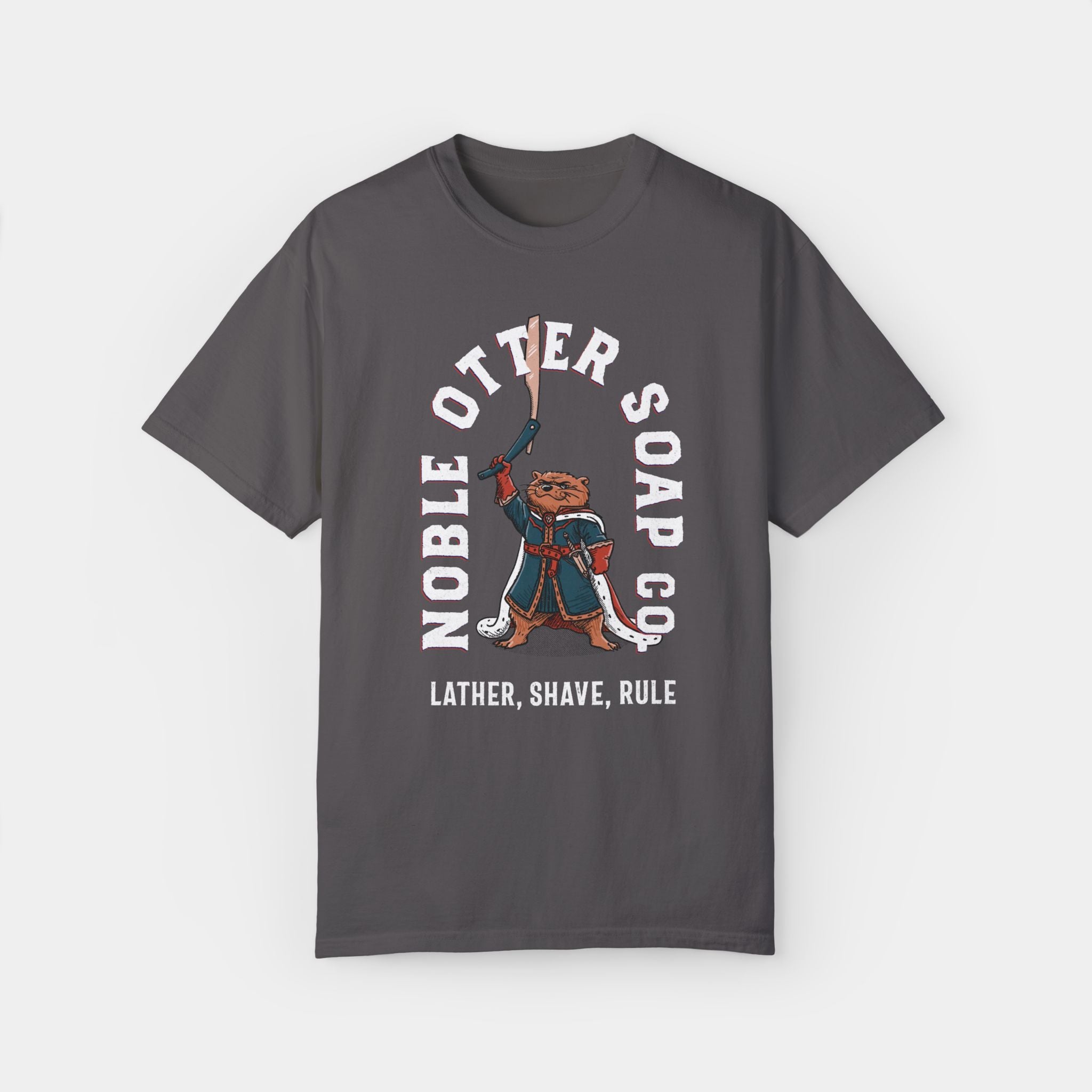 Noble Otter All Hail the Otter t-shirt cotone grafite L