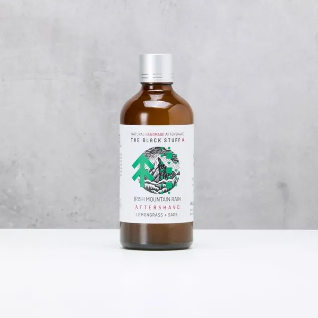 The Black Stuff Irish Mountain Rain dopobarba splash 100ml lenitivo