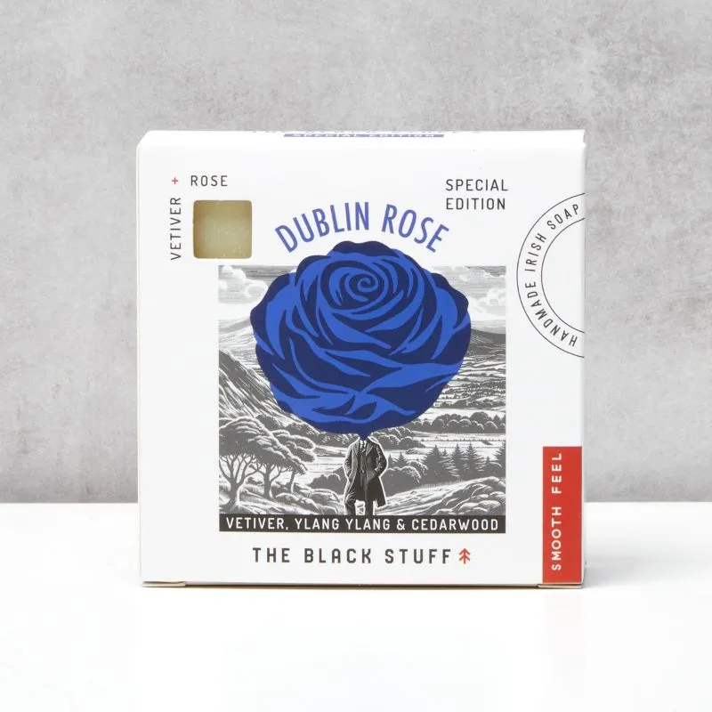 The Black Stuff Dublin Rose saponetta uomo edizione limitata rosa