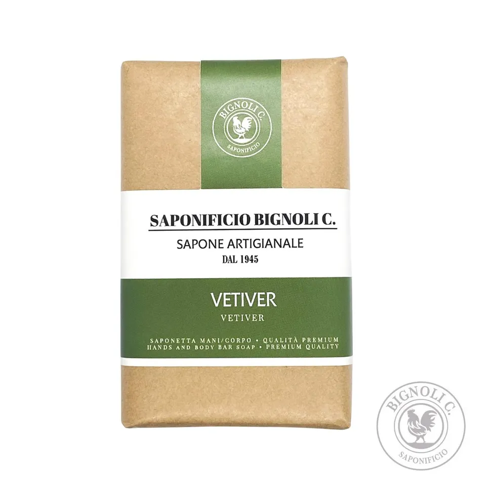Saponificio Bignoli Vetiver Saponetta Vegetale 150g
