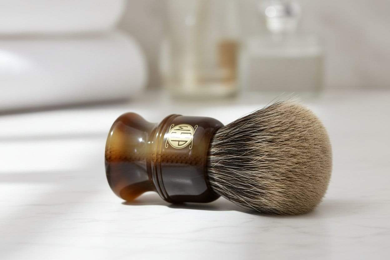 The Stubby SuperFine 2-Band pennello barba 26mm extra denso