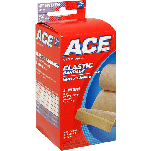 ACE Benda elastica con velcro 4 inch supporto compressione