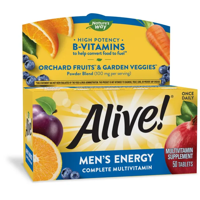 Nature's Way Alive! Men's Energy multivitaminico uomo compresse