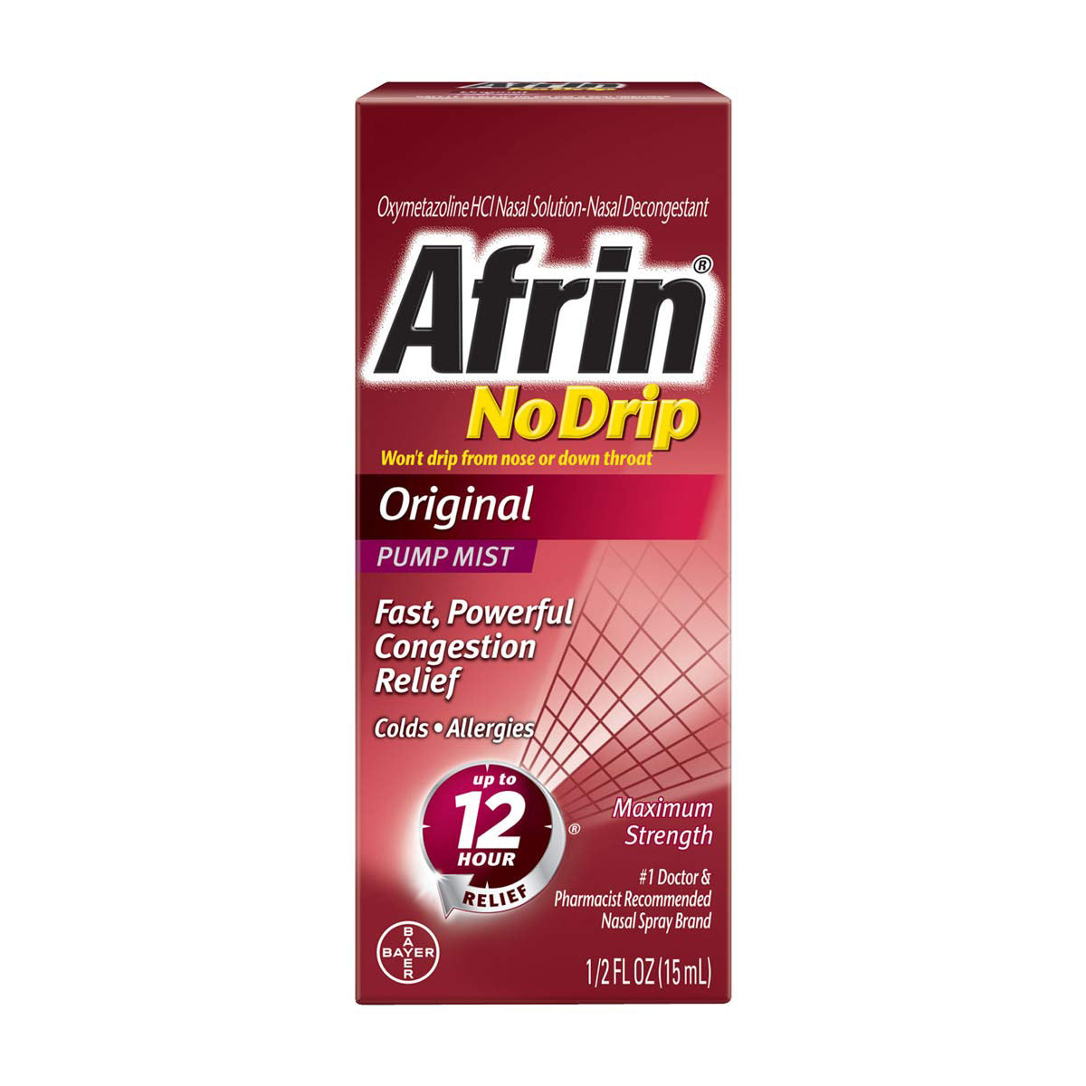 Afrin No Drip Original Spray Nasale 0,05% 12 Ore