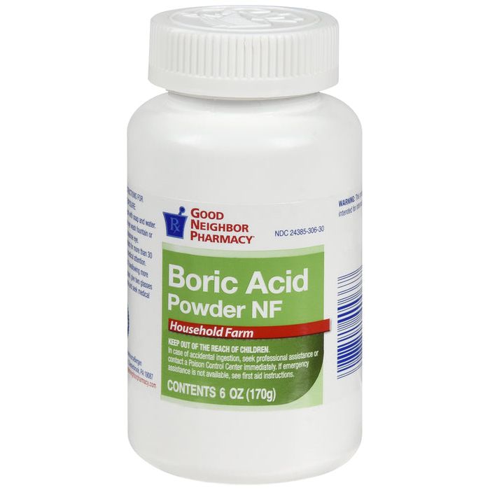 GNP Acido Borico Polvere 170 g Barattolo Uso Multiuso