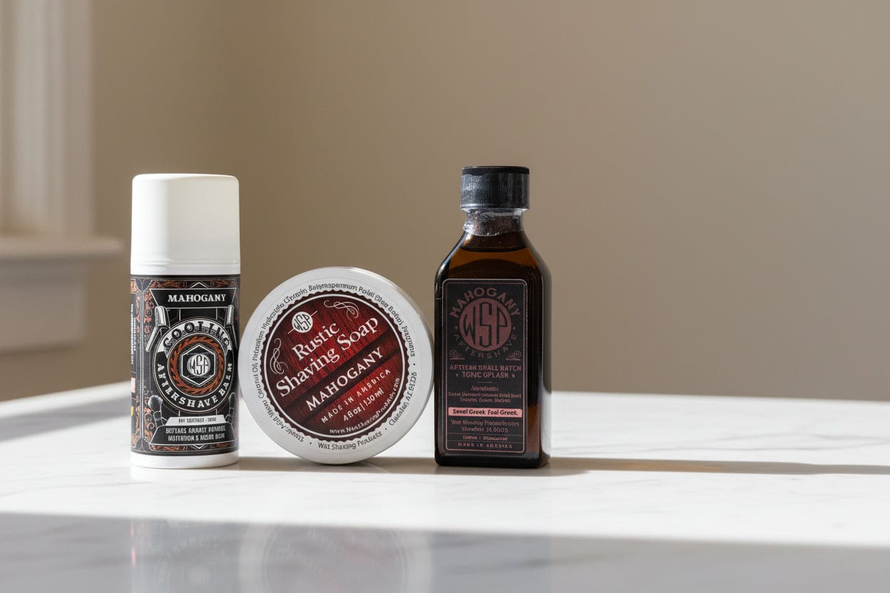Wet Shaving Products Mahogany Balsamo Dopobarba 100ml Fresco