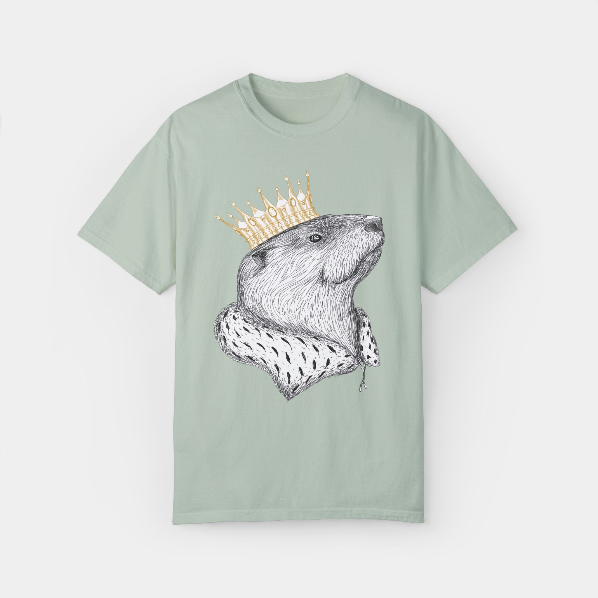 Noble Otter The Noble Otter maglietta White cotone unisex