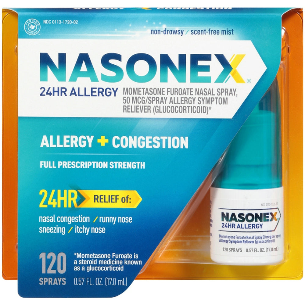 Nasonex Spray Nasale Allergia 0.57 oz 50 mcg Mometasone