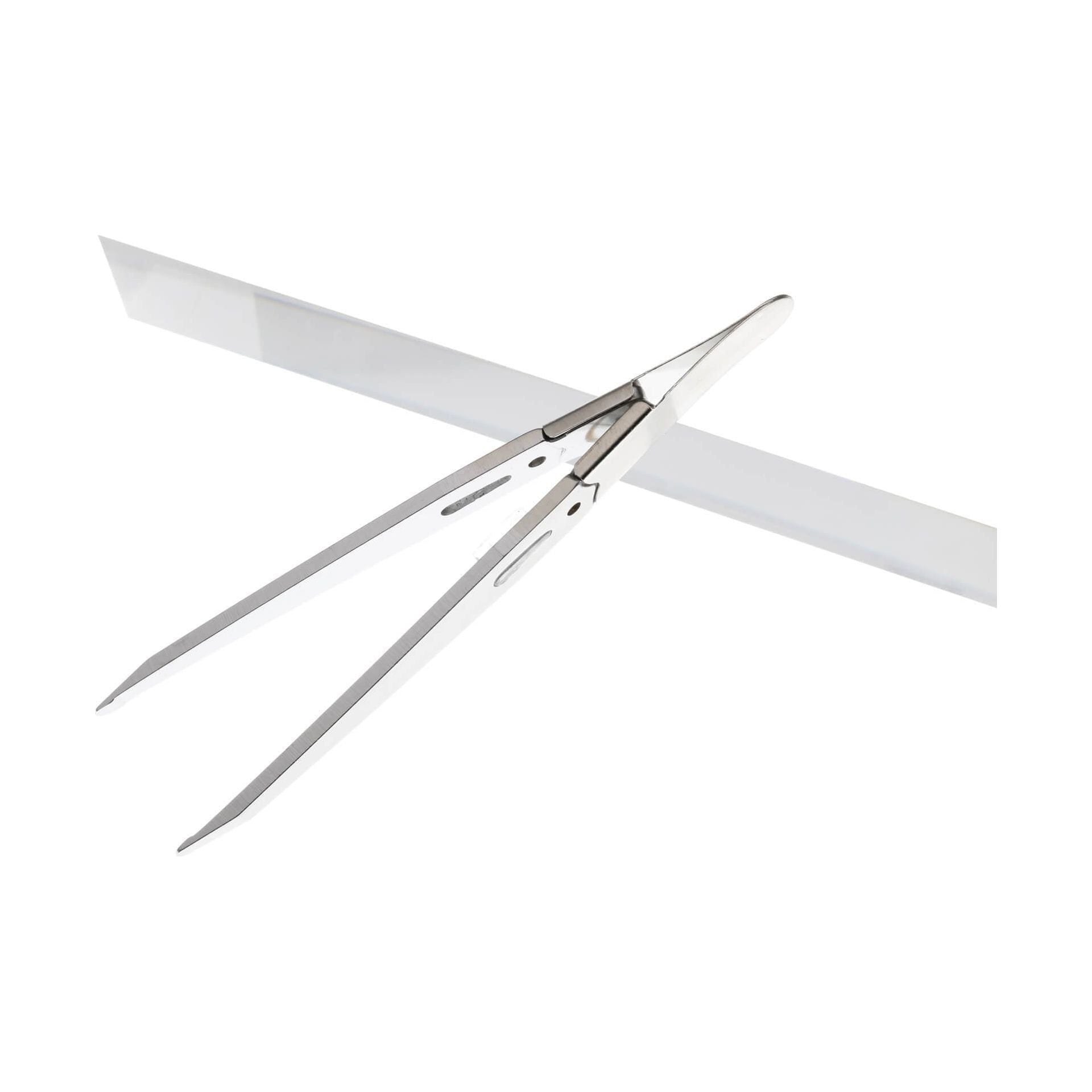 Seki Edge SS-516 pinzetta punta tonda acciaio